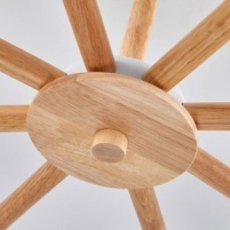 Kreativní dřevěný lustr Nordic Macaron Pendant Light