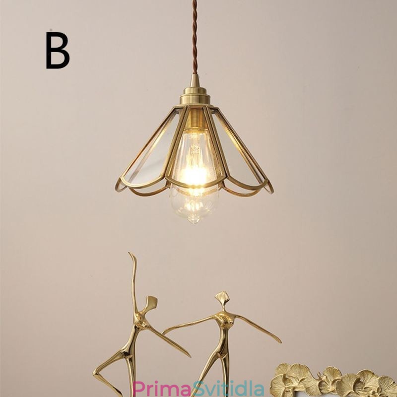 Mini skleněné závěsné svítidlo Moderní jednoduché skleněné stropní svítidlo