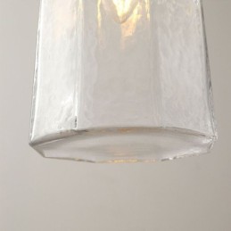 Moderní minimalistické skleněné závěsné svítidlo dekorativní stropní svítidlo
