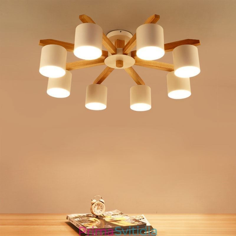 Závěs Nordic Log Light Macaron Light Fitting