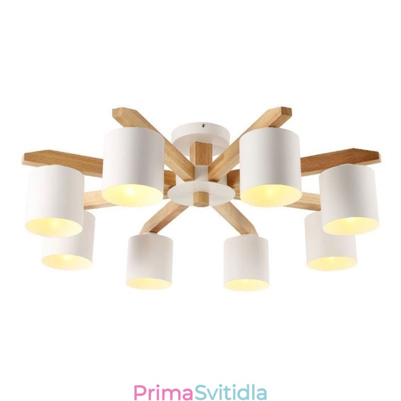 Závěs Nordic Log Light Macaron Light Fitting