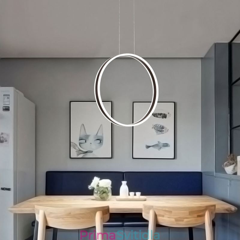 Nordic Pendant Light Akrylový prsten ve tvaru přívěsku Light