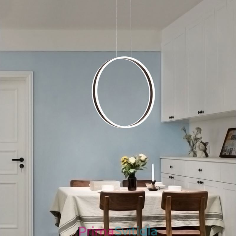 Nordic Pendant Light Akrylový prsten ve tvaru přívěsku Light
