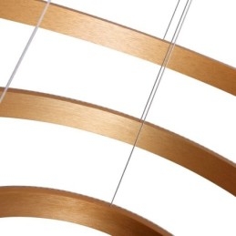 Moderní závěsné svítidlo akrylové 3 kroužky 80+60+40cm