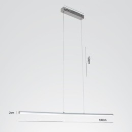 Severské závěsné světlo Akrylové kreativní válcové závěsné světlo