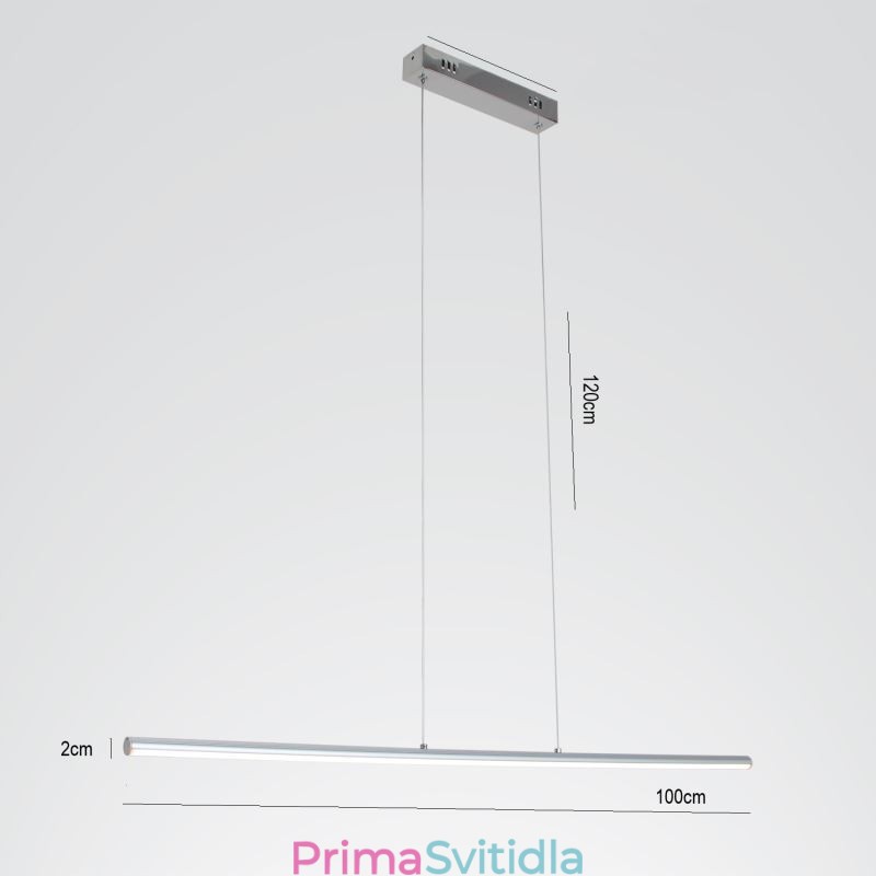 Severské závěsné světlo Akrylové kreativní válcové závěsné světlo