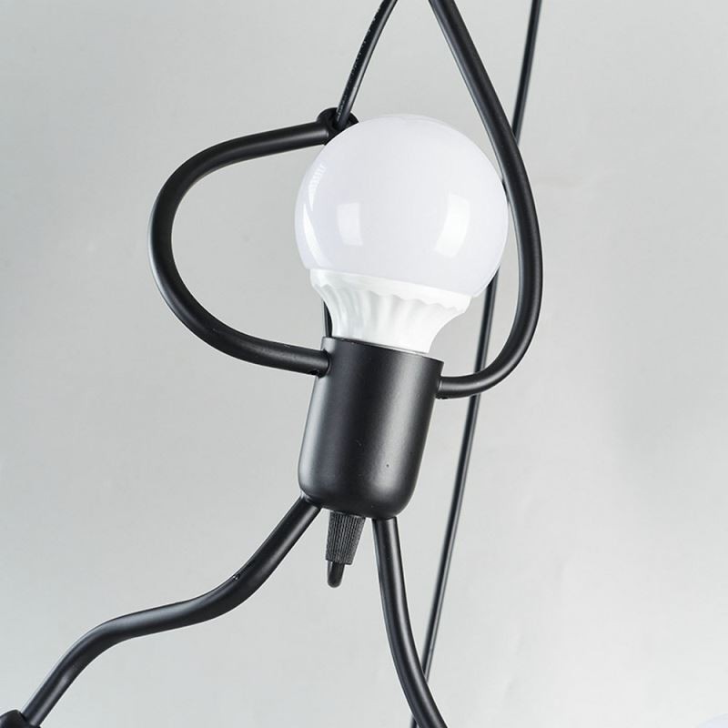 Moderní jednoduché závěsné světlo Little Man Shape Lamp Creative Light