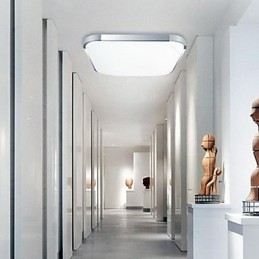 Moderní současná galvanizovaná kovová zapuštěná montáž