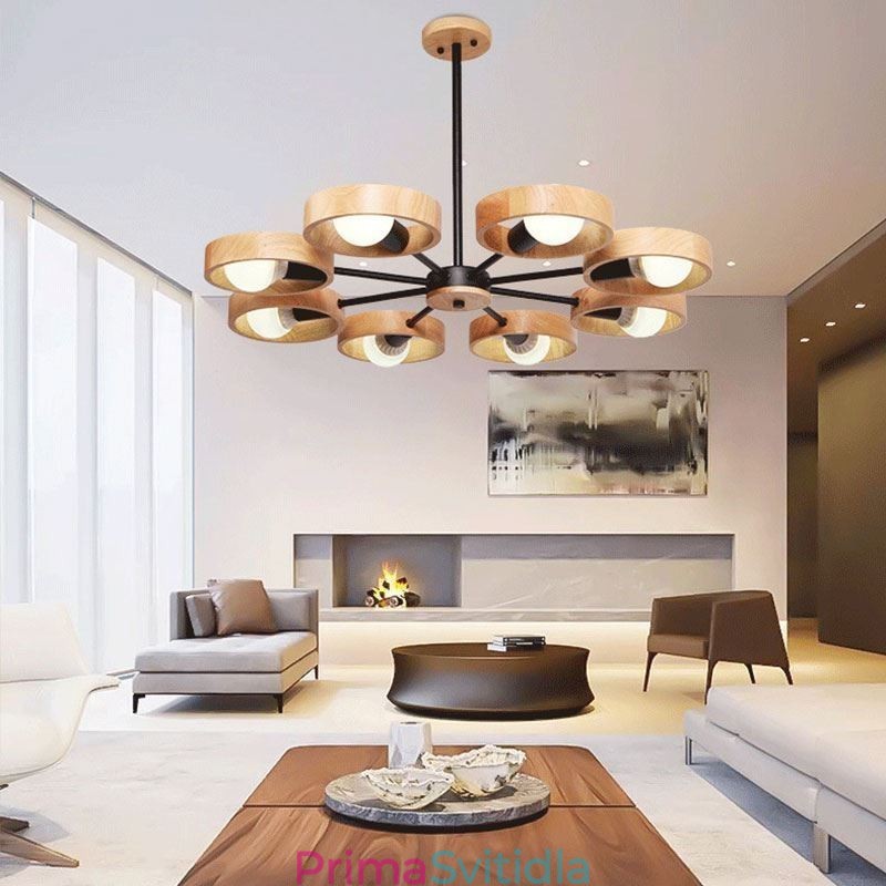 Závěsné svítidlo Nordic Unique Wood