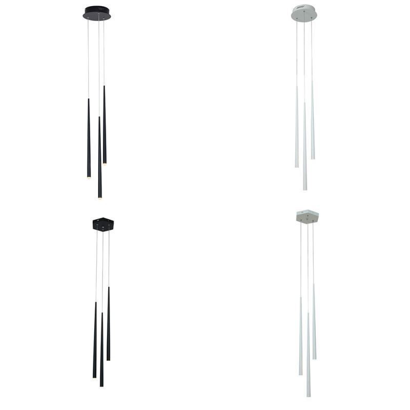 Moderní jednoduché závěsné světlo Tvar válce osvětlení Meteor Rain Lamp Light