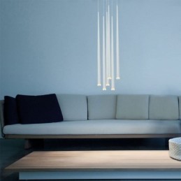 Moderní jednoduché závěsné světlo Tvar válce osvětlení Meteor Rain Lamp Light