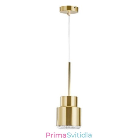 Postmoderní skleněné závěsné světlo Zlatá válcová lampa Jasné osvětlení Postmoderní skleněné závěsné světlo Zlatá válcová lampa Jasné osvětlení