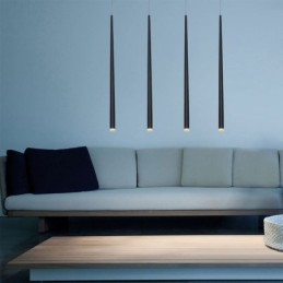 Současné závěsné světlo válcového tvaru lampa Meteor déšť osvětlení