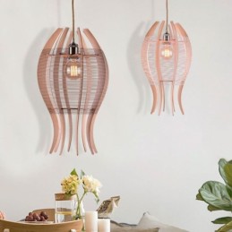 DIY Nordic Wood přívěsek na ryby