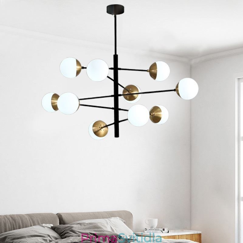 Současná závěsná lampa Magic Bean Lustrová lampa Sputnik