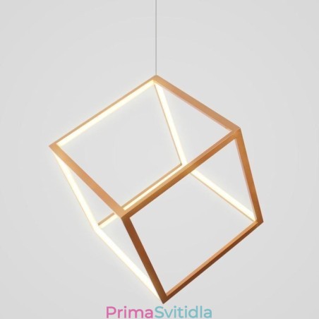 Postmoderní závěsné svítidlo Geometrické zlaté závěsné světlo Postmoderní závěsné svítidlo Geometrické zlaté závěsné světlo