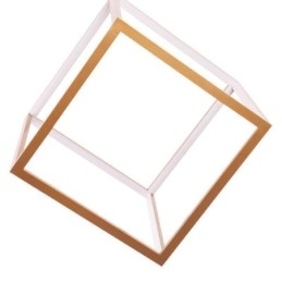 Postmoderní závěsné svítidlo Geometrické zlaté závěsné světlo