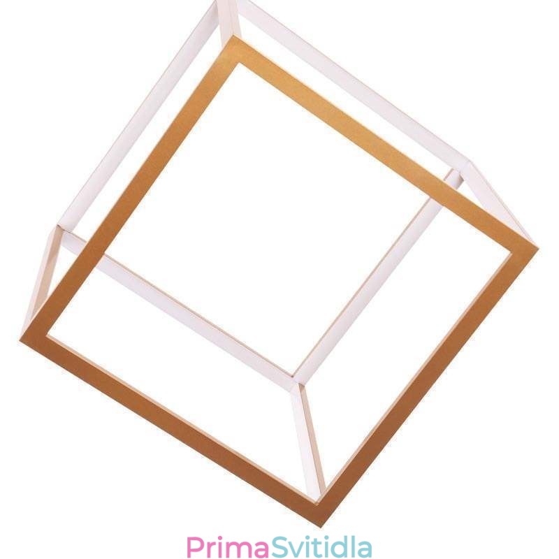 Postmoderní závěsné svítidlo Geometrické zlaté závěsné světlo