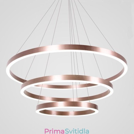 Závěsná lampa na kreslení Craft 3 kroužky 80+60+40cm Závěsná lampa na kreslení Craft 3 kroužky 80+60+40cm