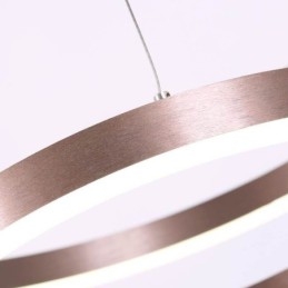 Závěsná lampa na kreslení Craft 3 kroužky 80+60+40cm