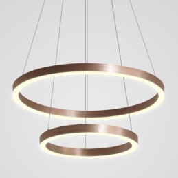 Přívěsek Light Drawing Craft 2 rings Lamp 60+40cm