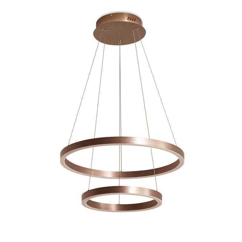 Přívěsek Light Drawing Craft 2 rings Lamp 60+40cm