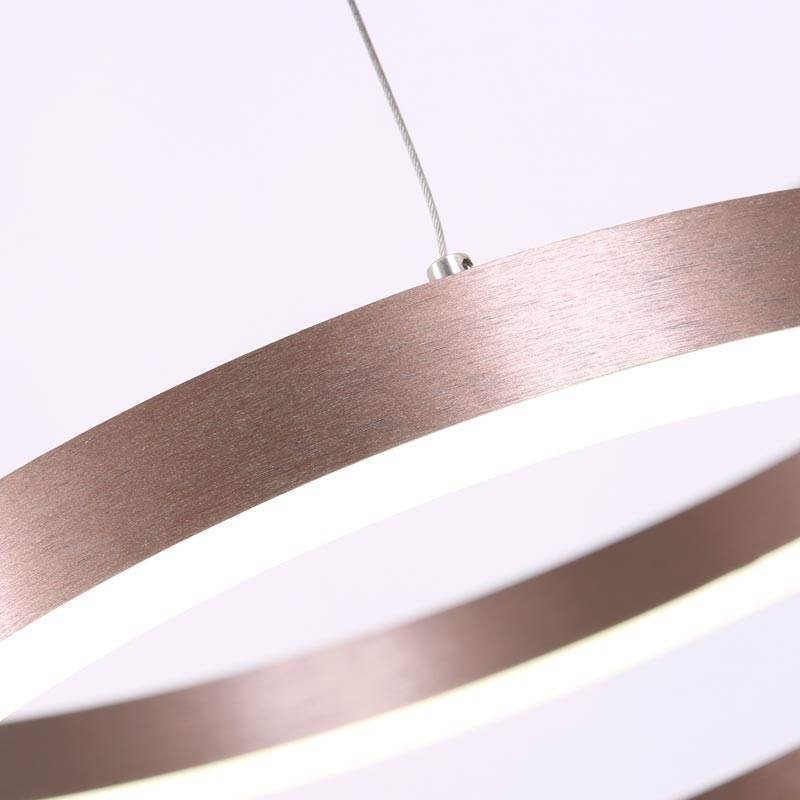 Přívěsek Light Drawing Craft 2 rings Lamp 60+40cm
