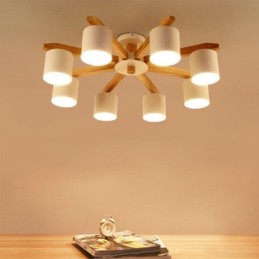 Závěsné svítidlo Nordic Log Macaron Light Fitting