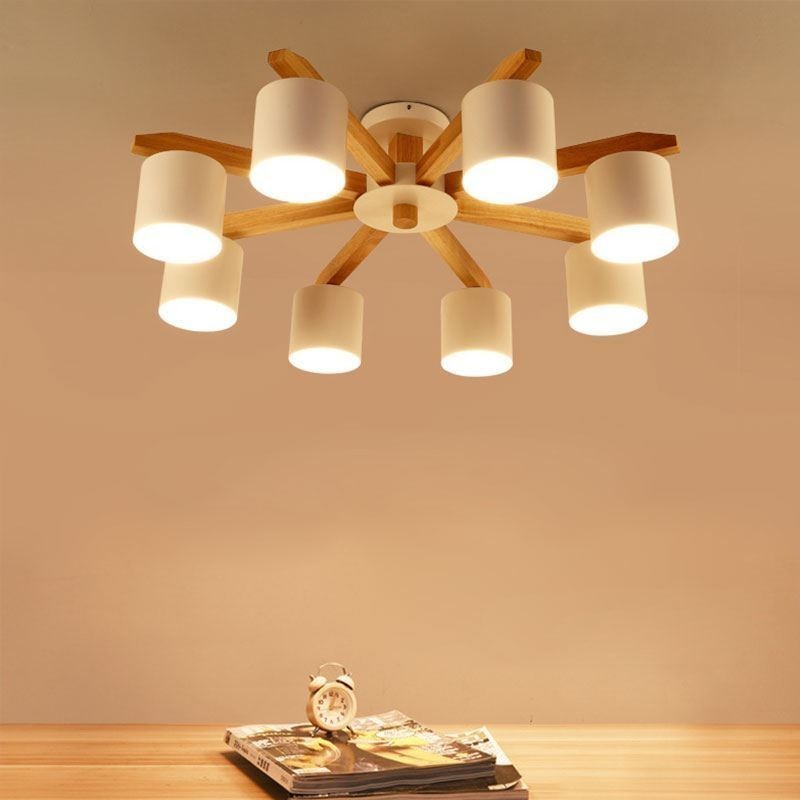Závěsné svítidlo Nordic Log Macaron Light Fitting