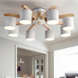 Závěsné svítidlo Nordic Log Macaron Light Fitting