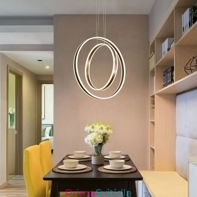 Nordic Pendant Light Akrylový prsten ve tvaru přívěsku Light