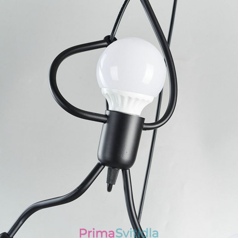Moderní jednoduché závěsné světlo Little Man Shape Lamp Creative Light