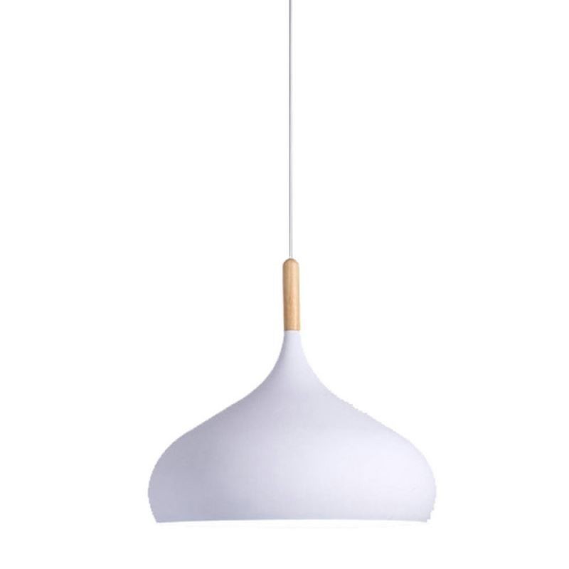 Moderní závěsné svítidlo hliníková makaronová lampa domácí nastavitelné světlo