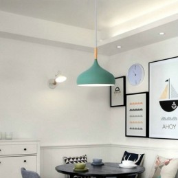 Moderní závěsné svítidlo hliníková makaronová lampa domácí nastavitelné světlo