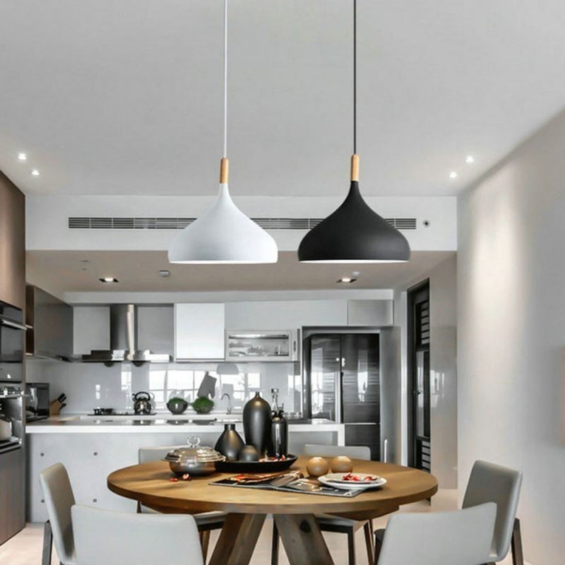 Moderní závěsné svítidlo hliníková makaronová lampa domácí nastavitelné světlo