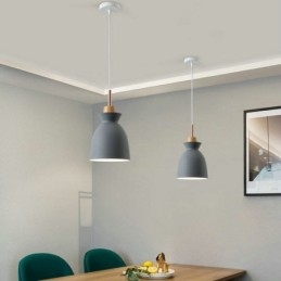 Závěsné světlo Nordic Metal Dome Macaron Colors Lamp Light