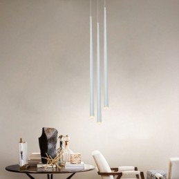 Moderní jednoduché závěsné světlo Tvar válce osvětlení Meteor Rain Lamp Light