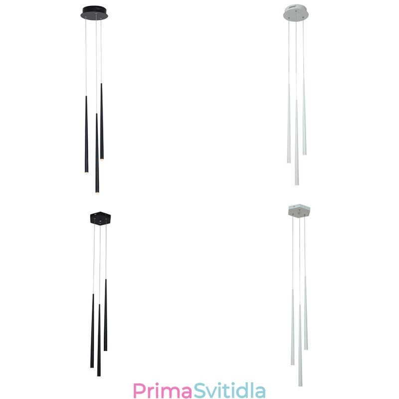 Moderní jednoduché závěsné světlo Tvar válce osvětlení Meteor Rain Lamp Light