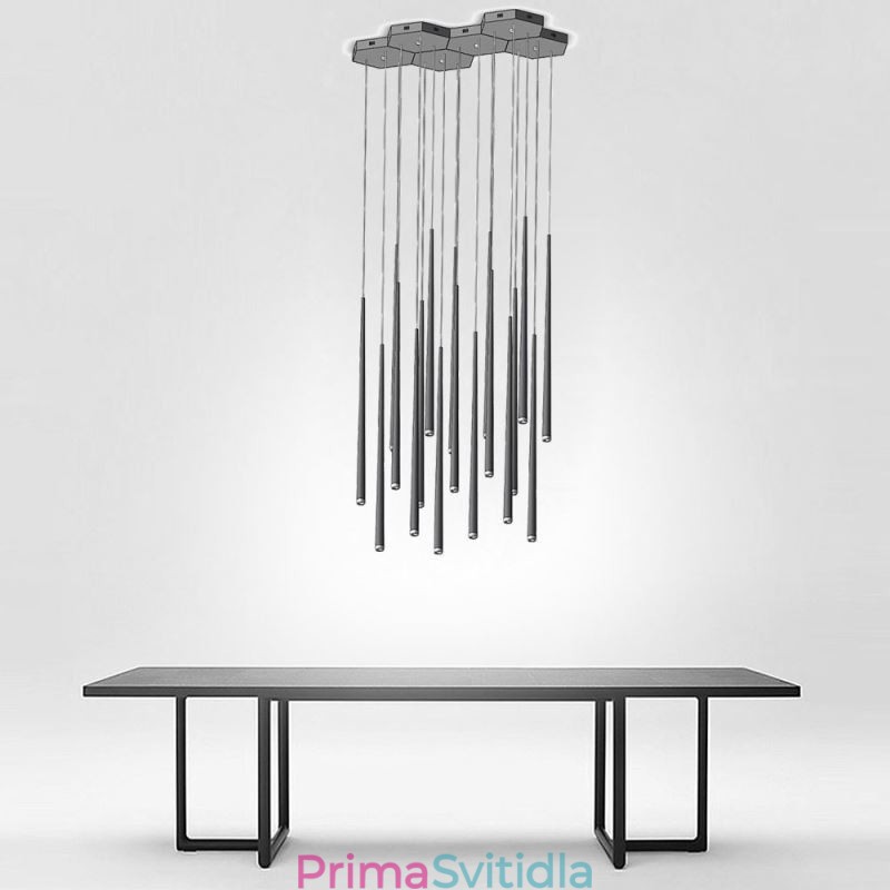 Moderní jednoduché závěsné světlo Tvar válce osvětlení Meteor Rain Lamp Light