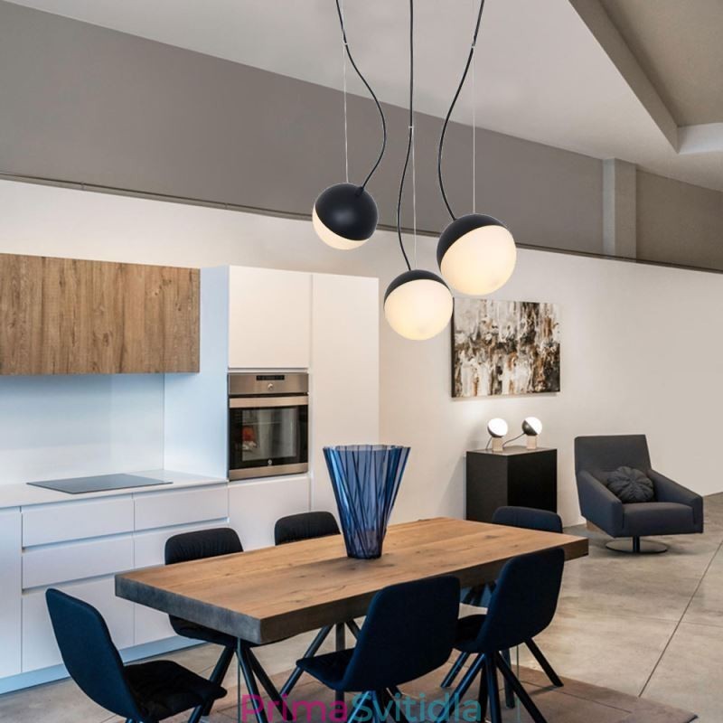 Závěsné svítidlo Nordic Ball Cluster Moderní kreativní osvětlení lampy kulatého tvaru
