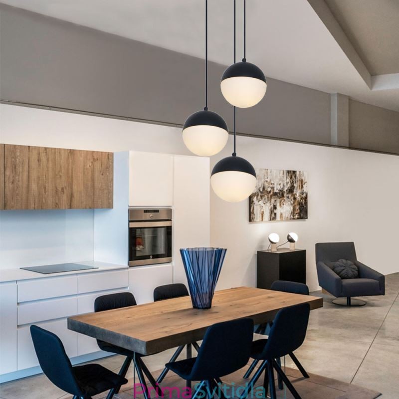 Závěsné svítidlo Nordic Ball Cluster Moderní kreativní osvětlení lampy kulatého tvaru