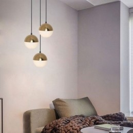 Závěsné svítidlo Nordic Ball Cluster Moderní kreativní osvětlení lampy kulatého tvaru