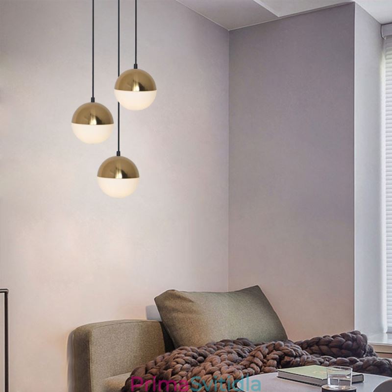 Závěsné svítidlo Nordic Ball Cluster Moderní kreativní osvětlení lampy kulatého tvaru