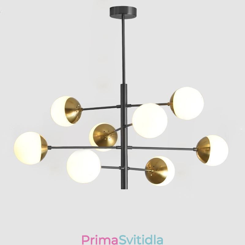 Současná závěsná lampa Magic Bean Lustrová lampa Sputnik