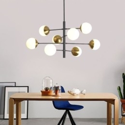 Současná závěsná lampa Magic Bean Lustrová lampa Sputnik