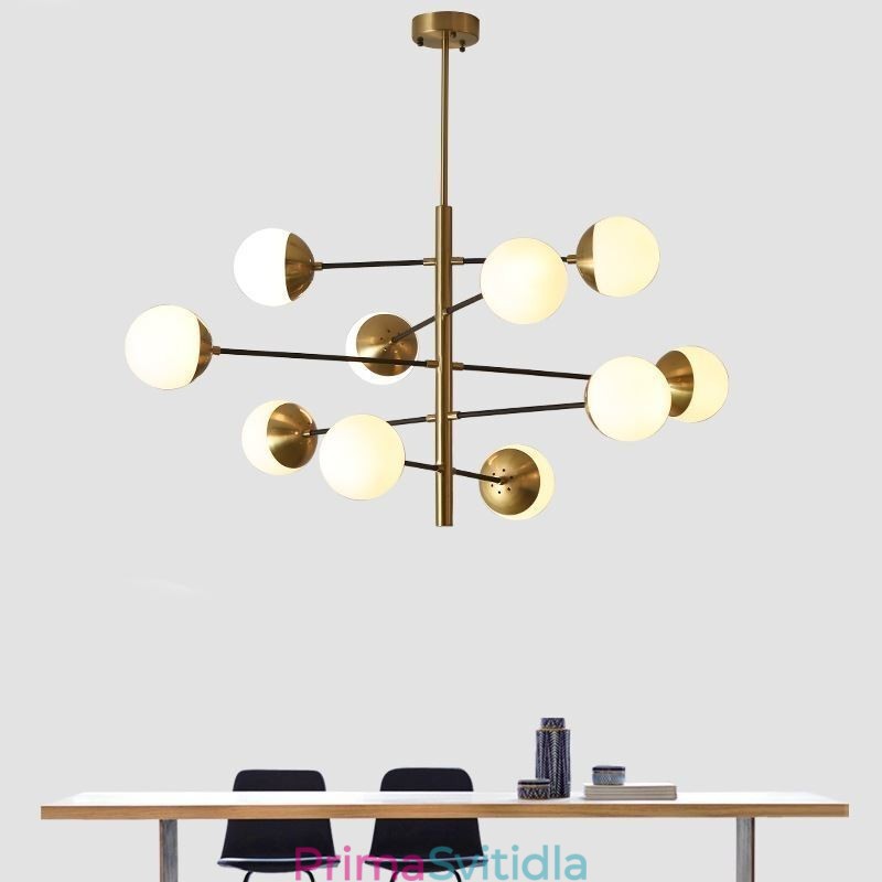 Současná závěsná lampa Magic Bean Lustrová lampa Sputnik