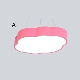 Závěsné světlo Moderní jednoduché Cloud Lamp Kreativní kreslené osvětlení Light