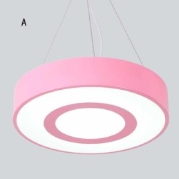 Moderní jedinečné závěsné světlo kulatá lampa Jednoduché teplé osvětlení