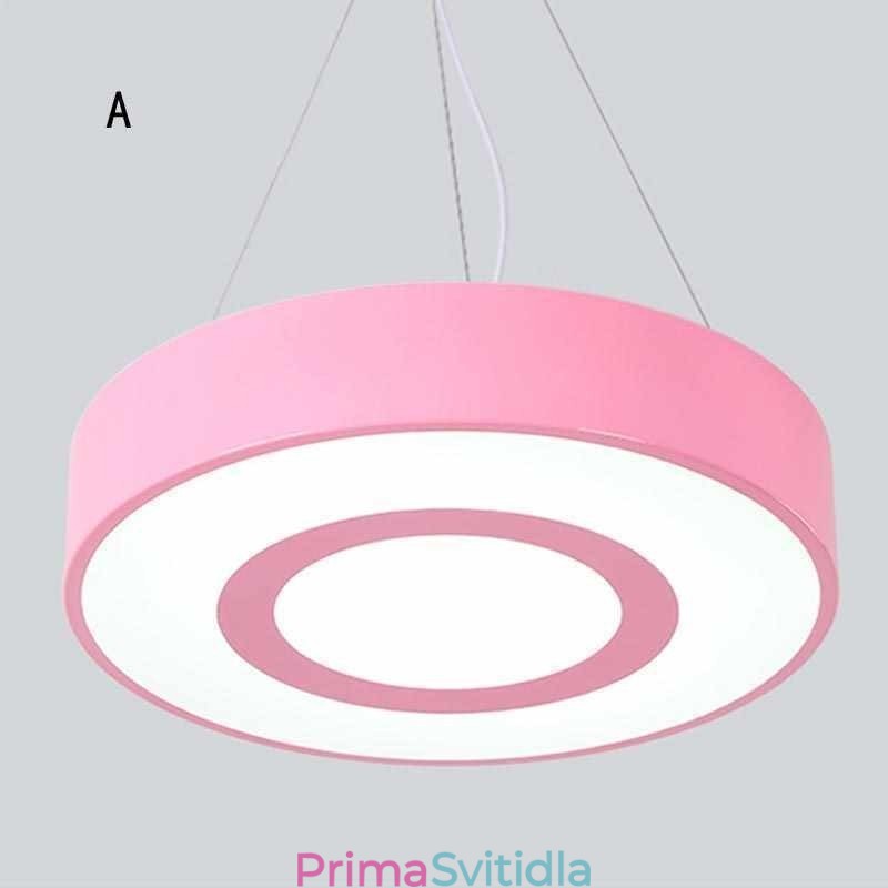 Moderní jedinečné závěsné světlo kulatá lampa Jednoduché teplé osvětlení