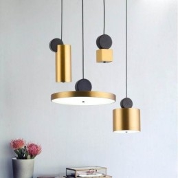 Moderní závěsné svítidlo Nordic Akrylová lampa Geometry Lighting Light